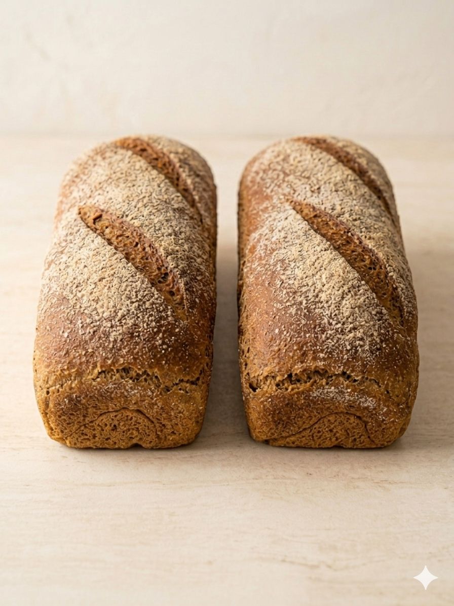 Pan de molde 100% integral
