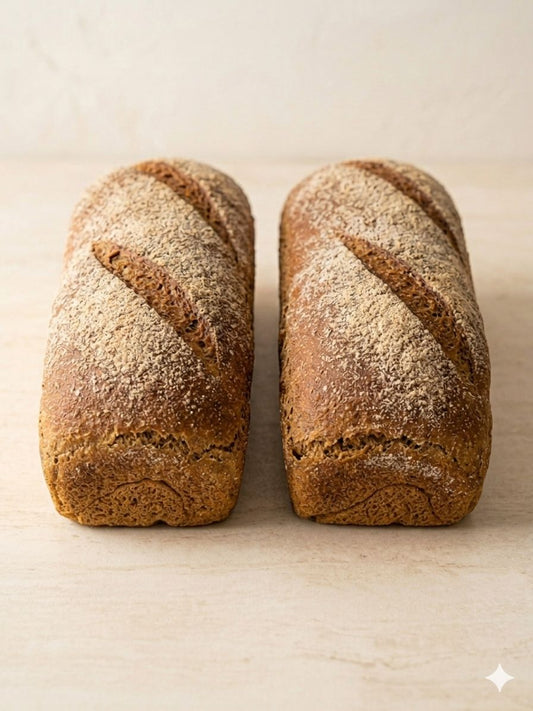 Pan de molde 100% integral
